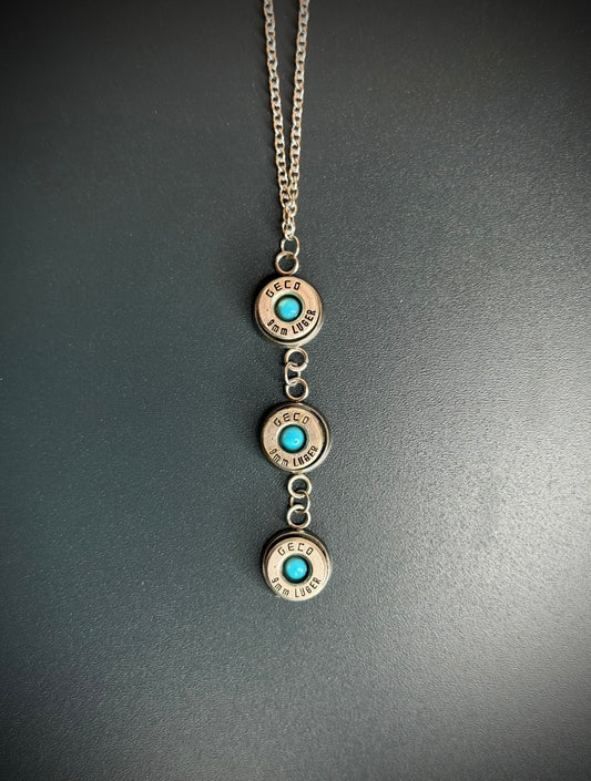 Triptyque Balistique (Turquoise)